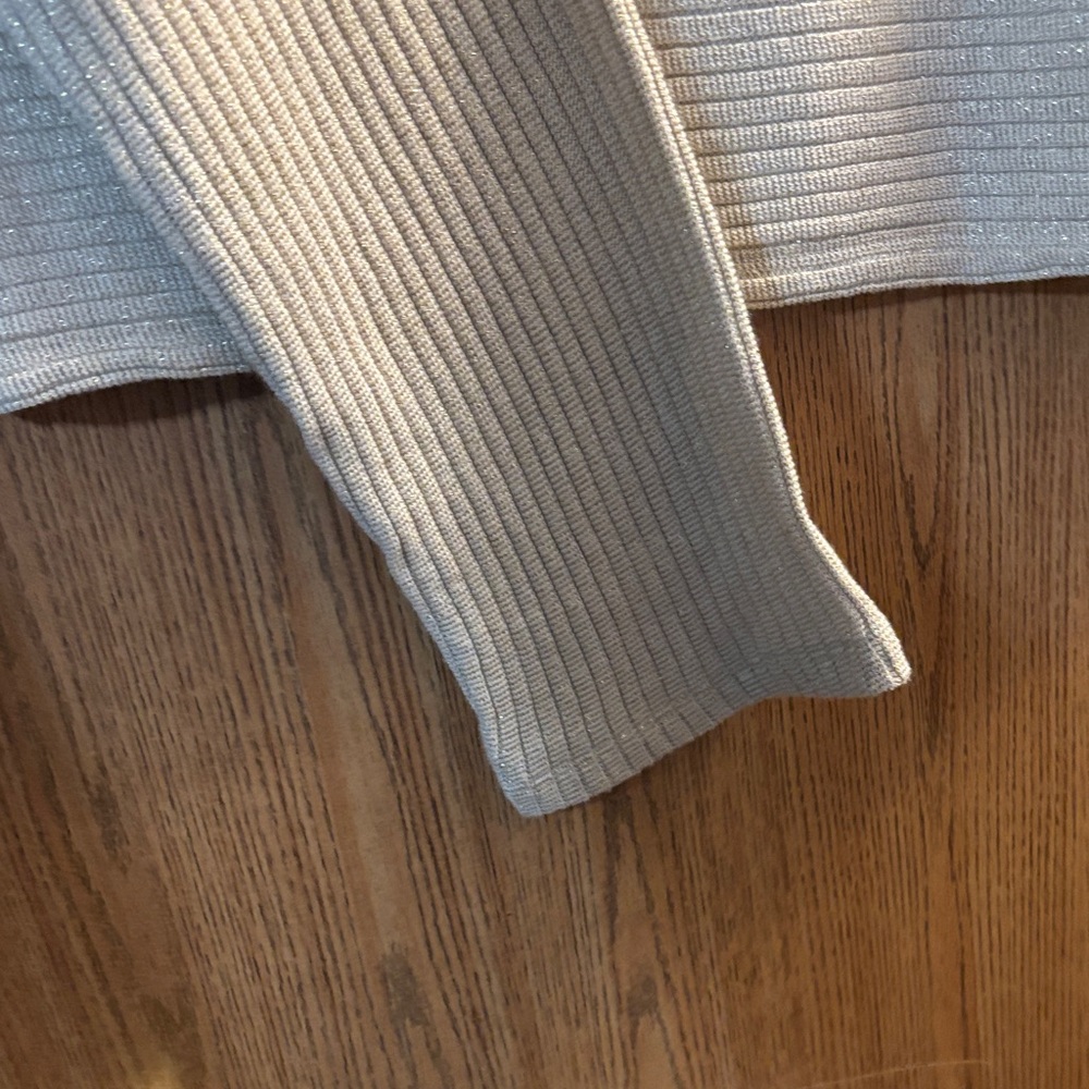 Zara Cream Ribbed Knitwear - Picture 3 of 5